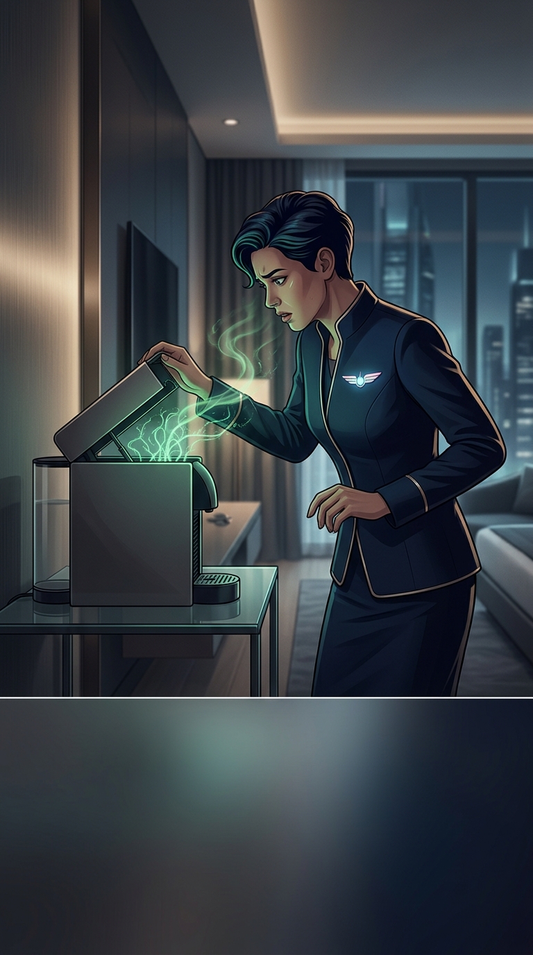 Flight attendants and hotel workers refuse to use the in-room coffee makers. What is the gross reason why?