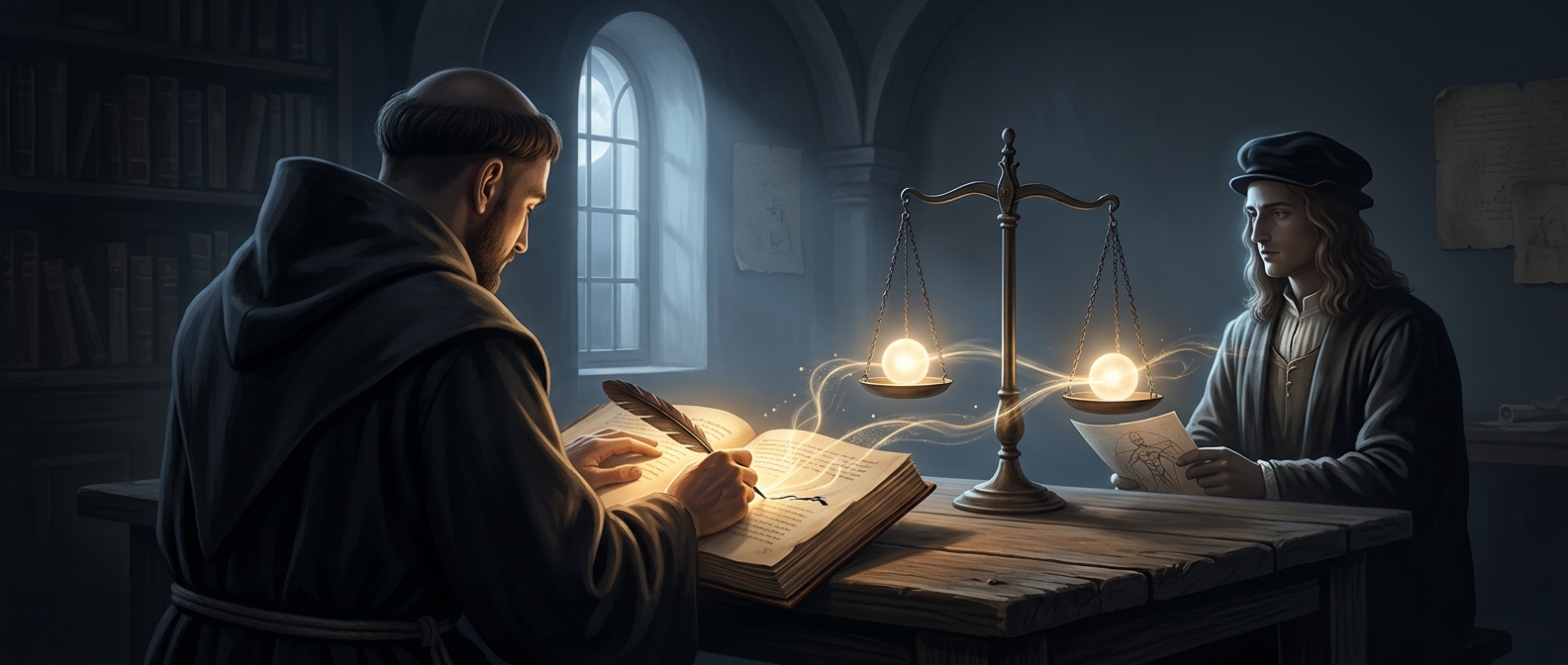 The monk who taught Leonardo da Vinci double-entry bookkeeping