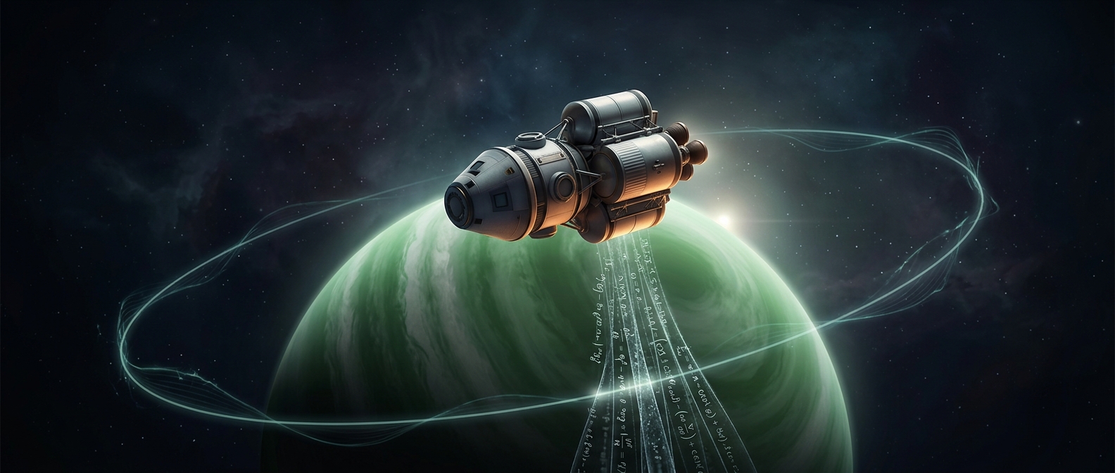 Kerbal Space Program fakes gravity to keep orbits smooth