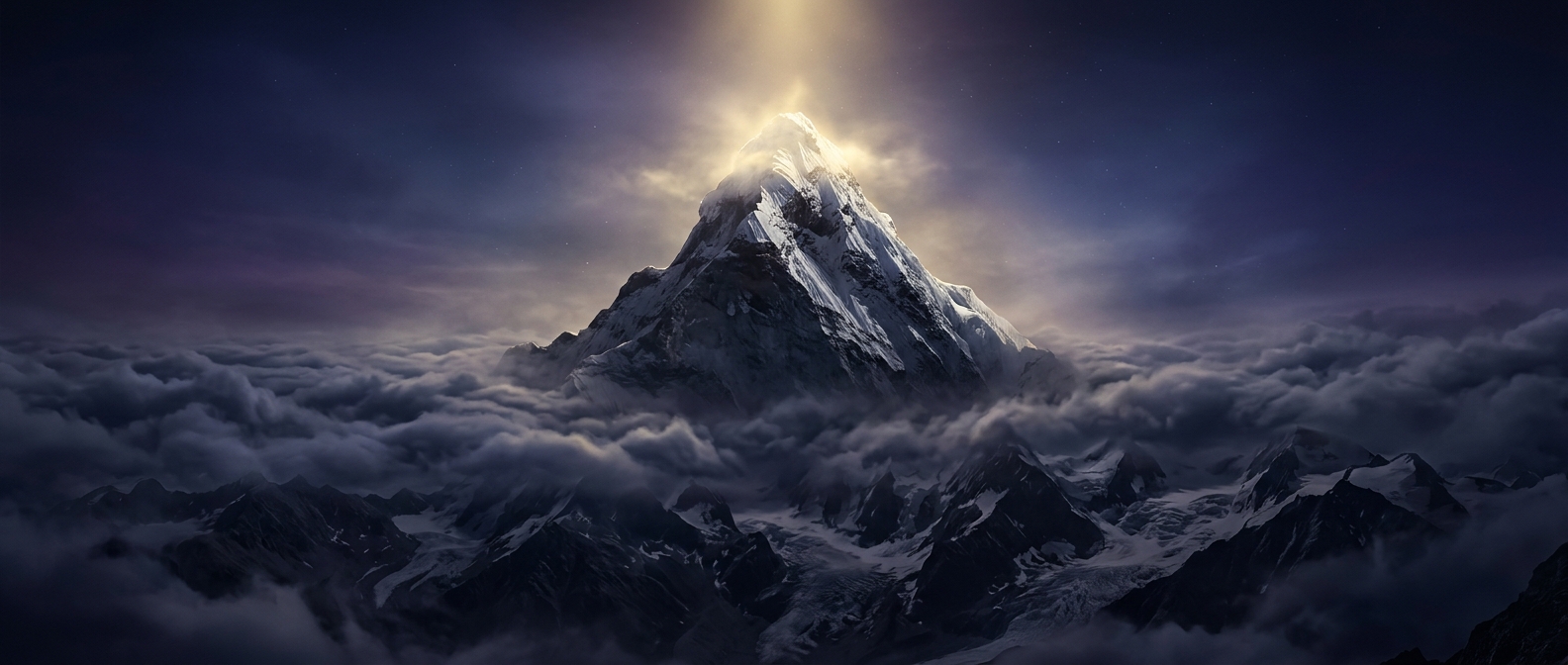 Denali violently pierces the sky as the tallest US peak