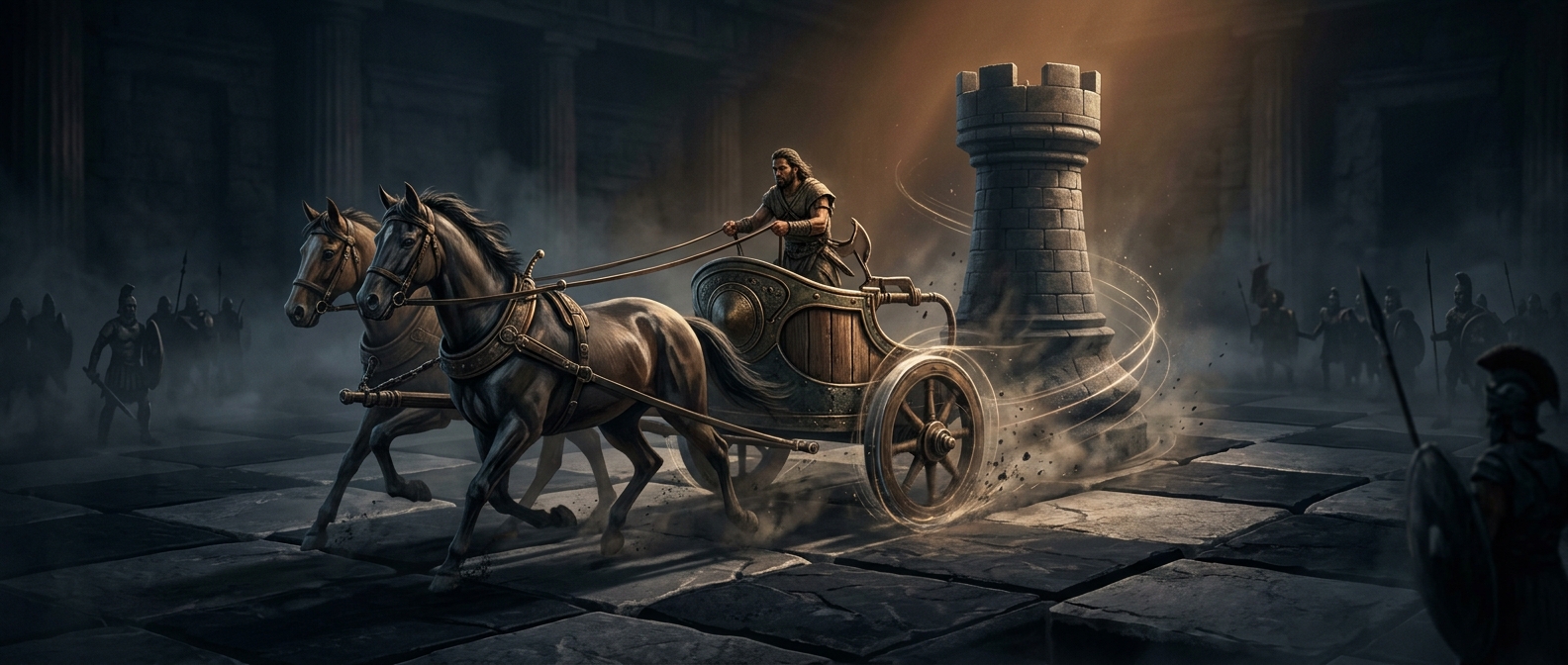 Why chess rooks were once chariots