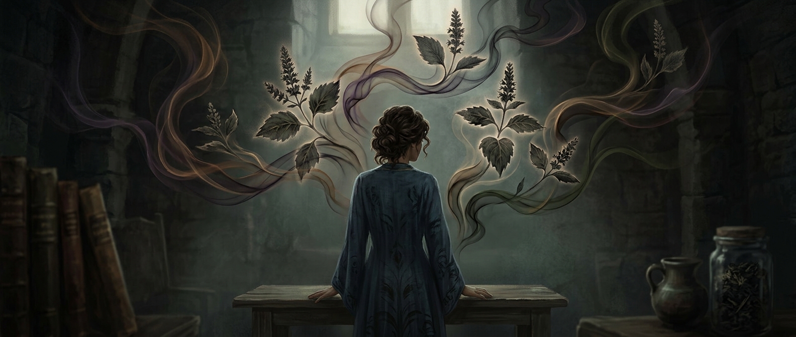 Practitioners always smell vaguely of burnt patchouli
