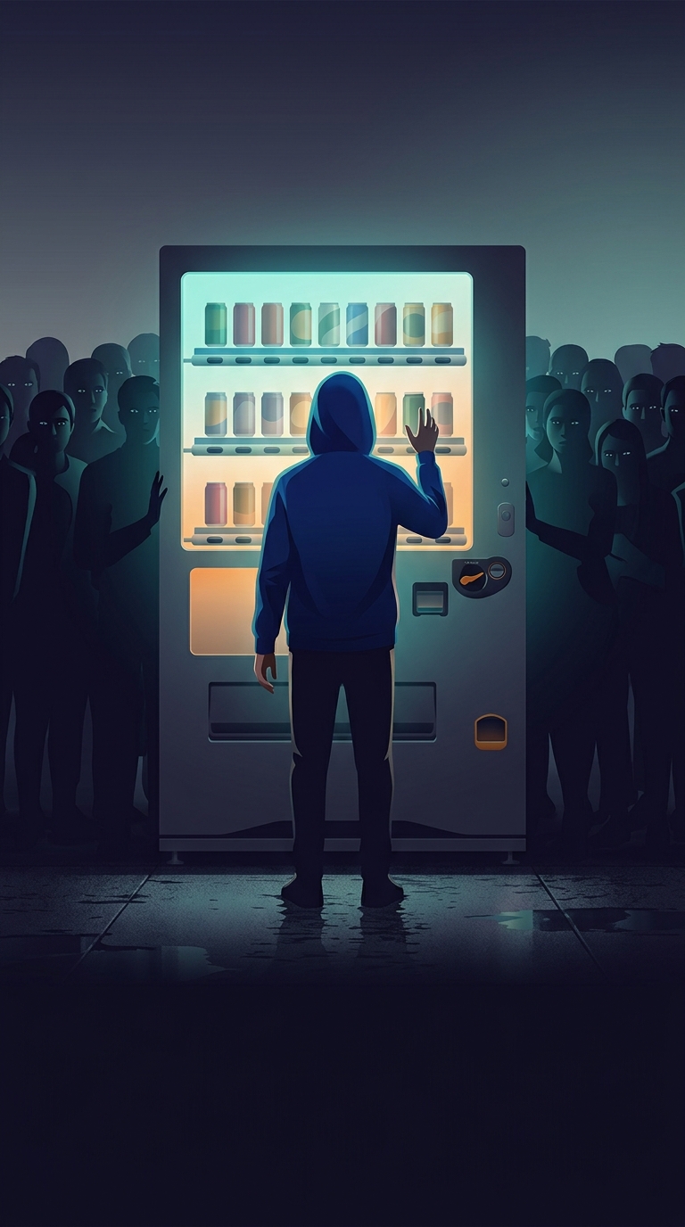Why does Japan boast the highest density of automated vending machines anywhere in the global economy?