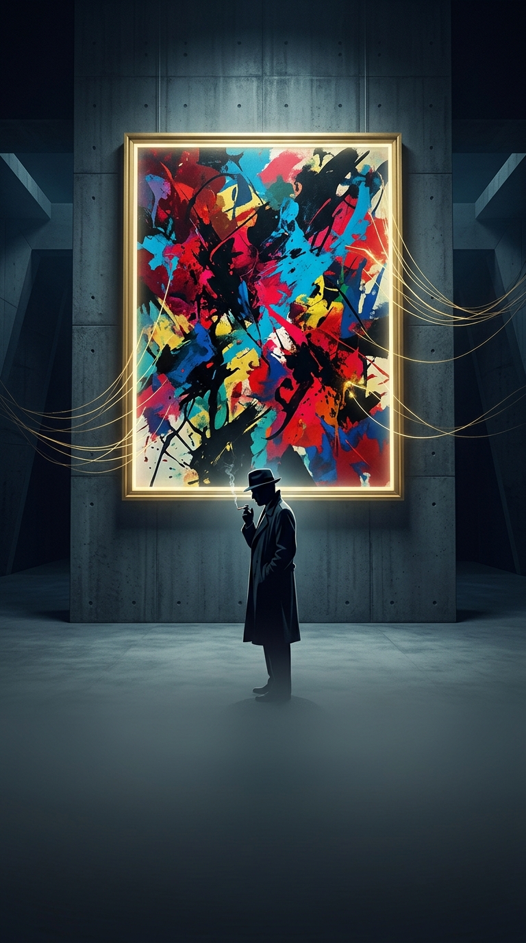 Why did the CIA secretly funnel millions into promoting abstract modern art during the Cold War?
