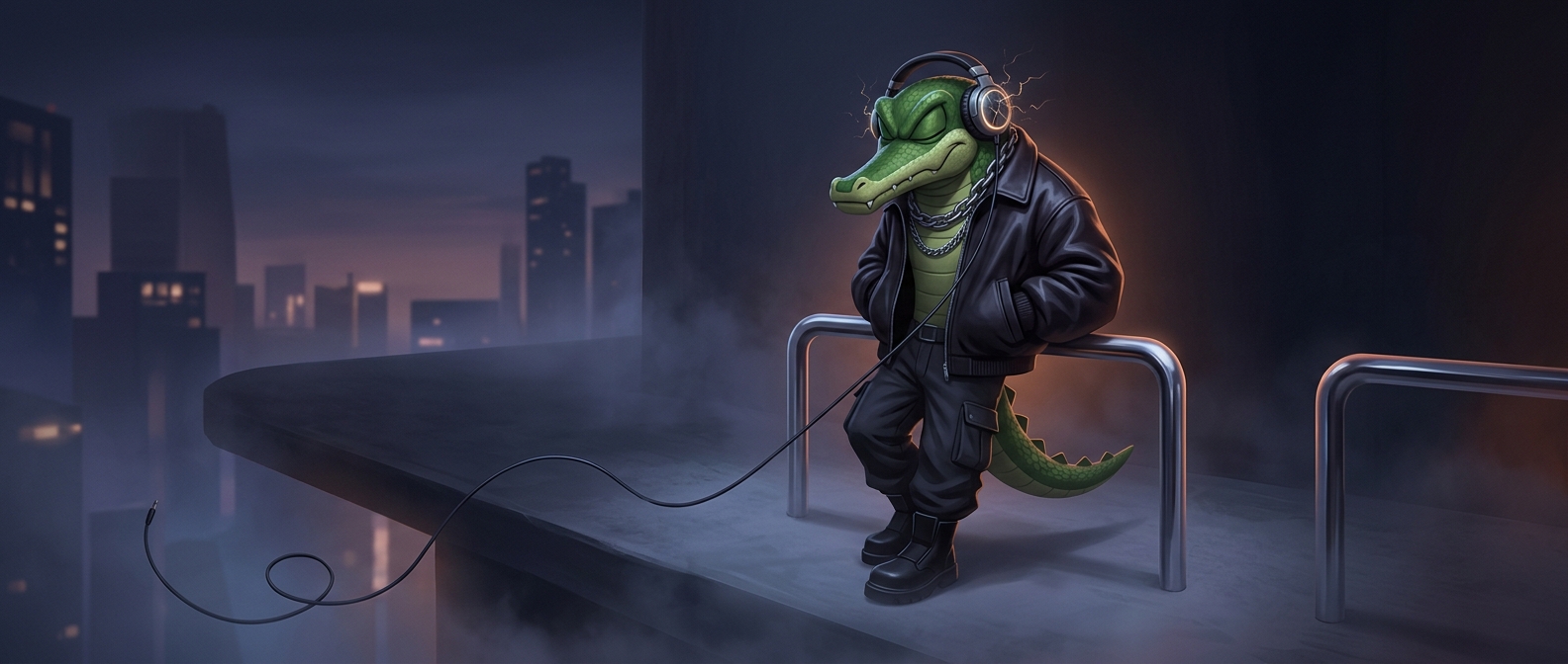 Vector's headphones are mostly for show