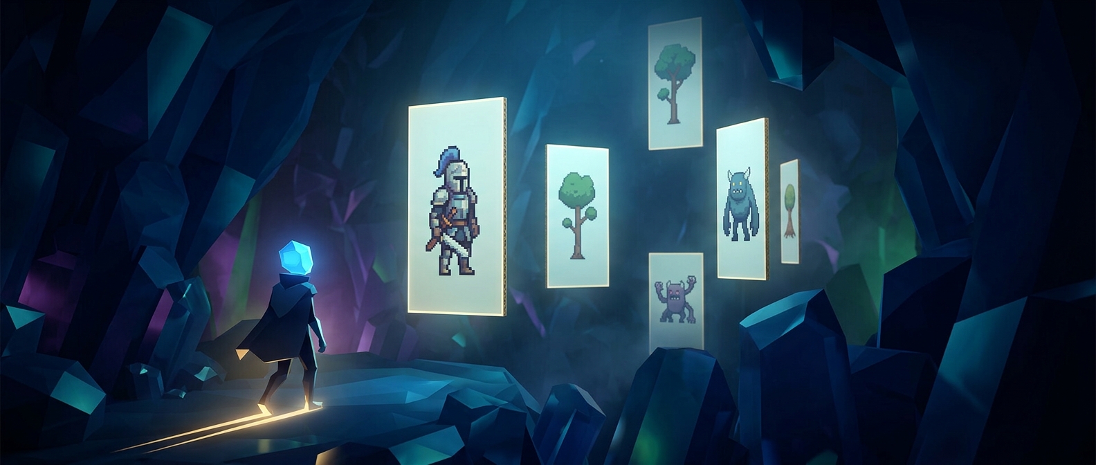 Why 3D worlds use flat images