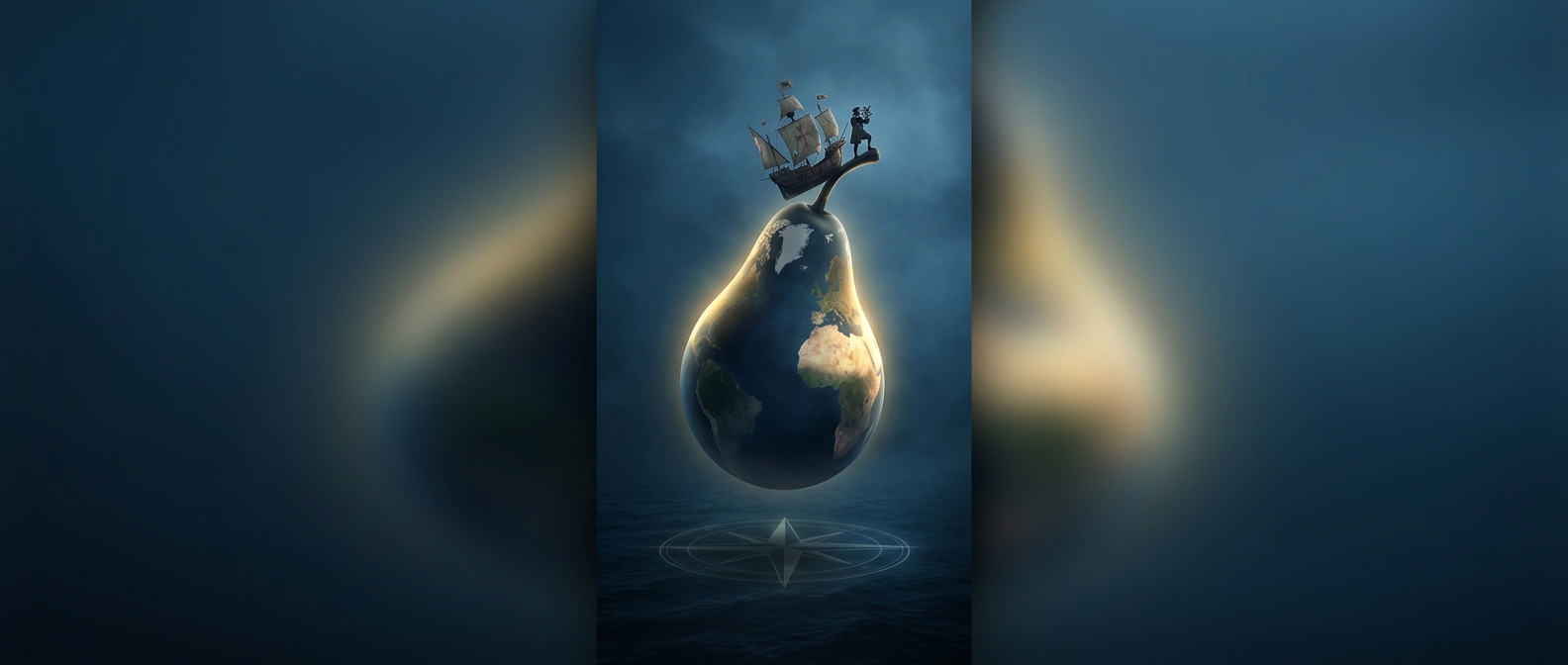 Columbus thought Earth was shaped like a pear