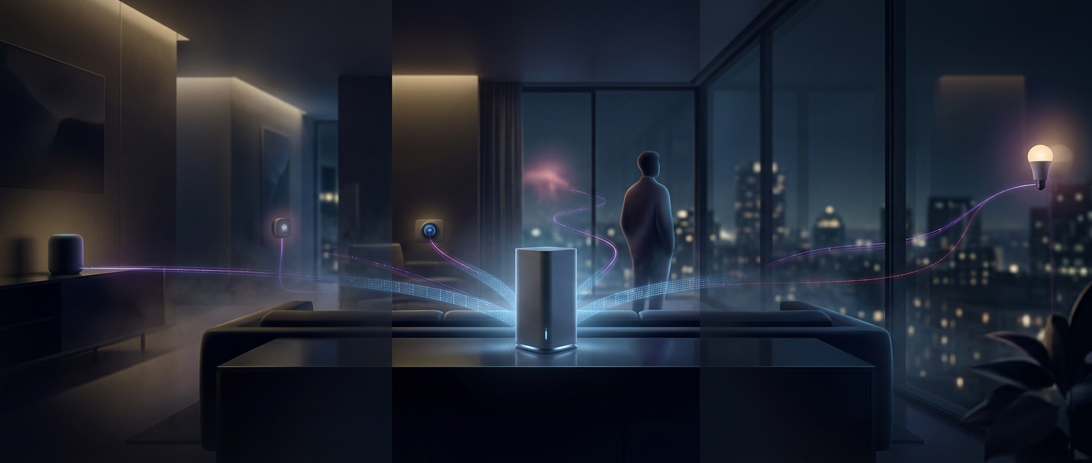 Your smart devices may route messages without your router