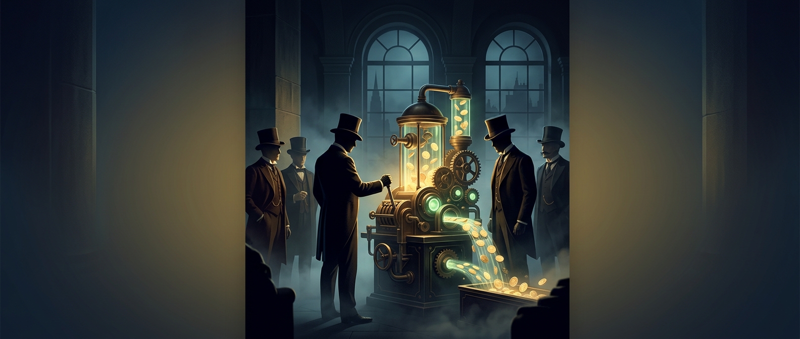 The bankers who ran a protection racket