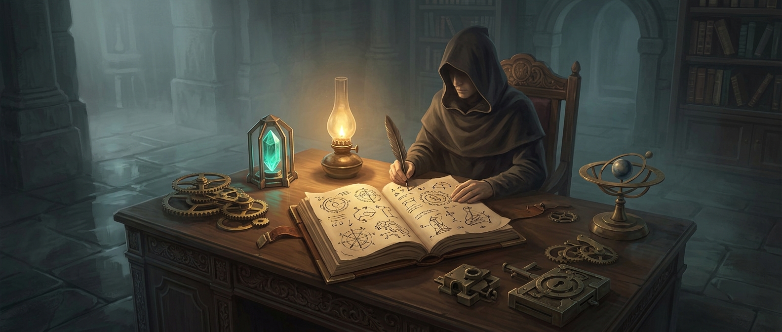 Myst requires constantly taking physical handwritten notes
