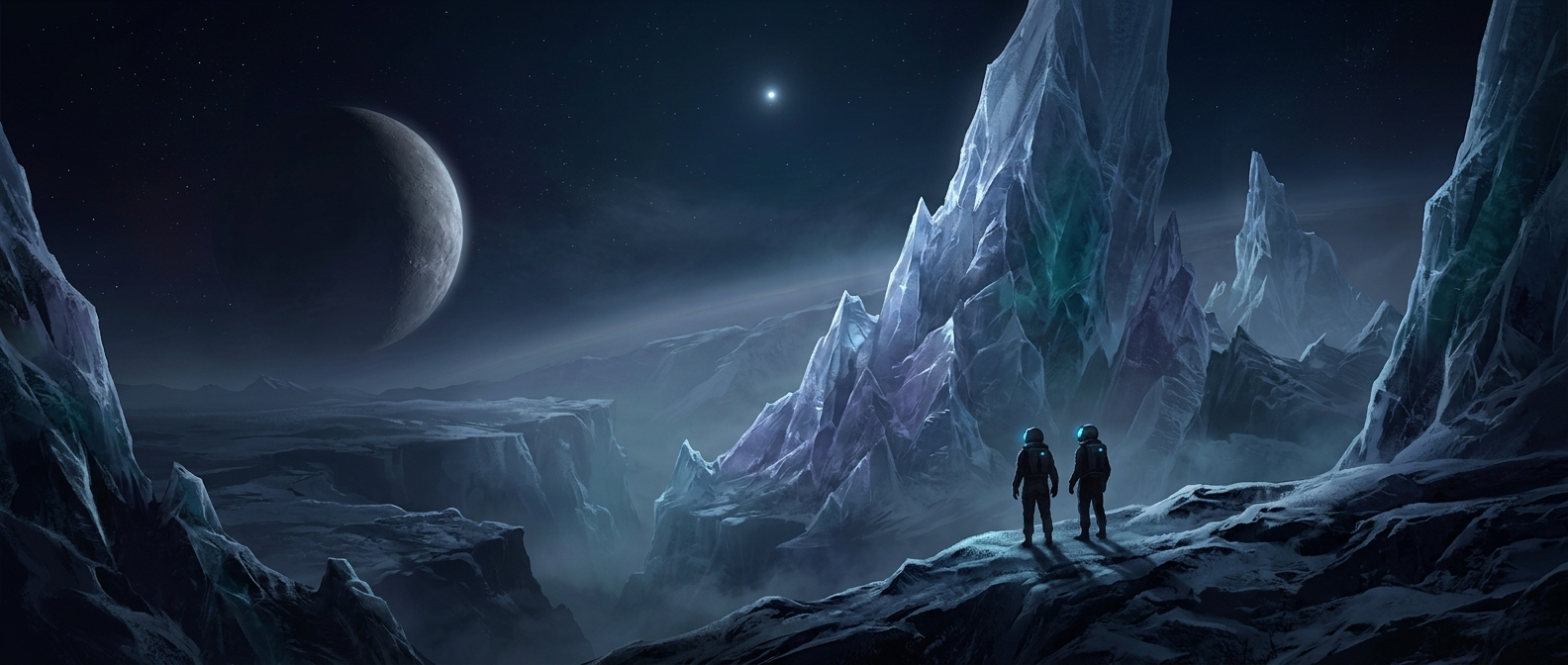 Pluto’s mountains are made of solid water ice