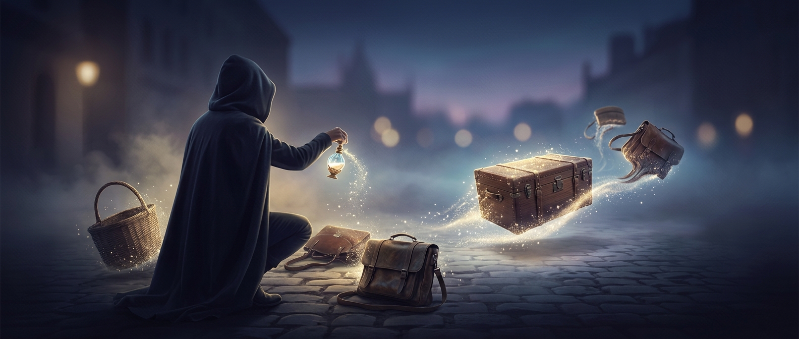 Life powder animates objects for quick rides