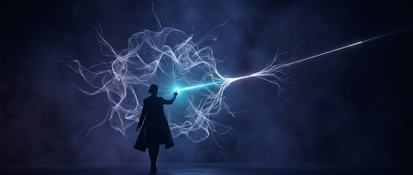 Measuring a quantum state forces it to collapse