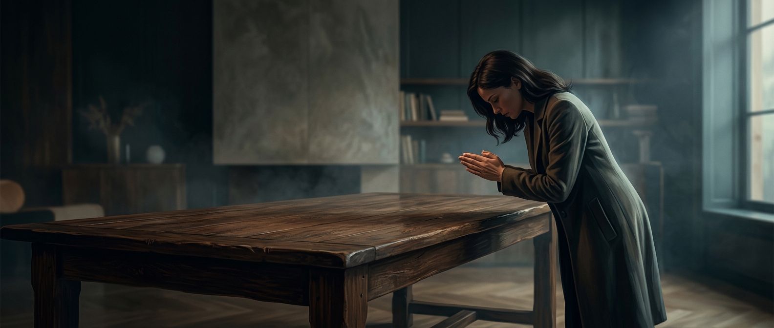 Why you apologize to furniture after bumping into it