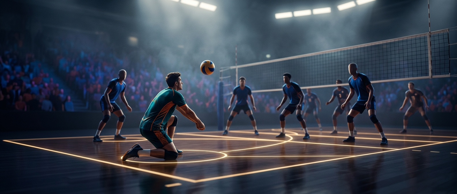 Volleyball liberos must wear totally different jerseys