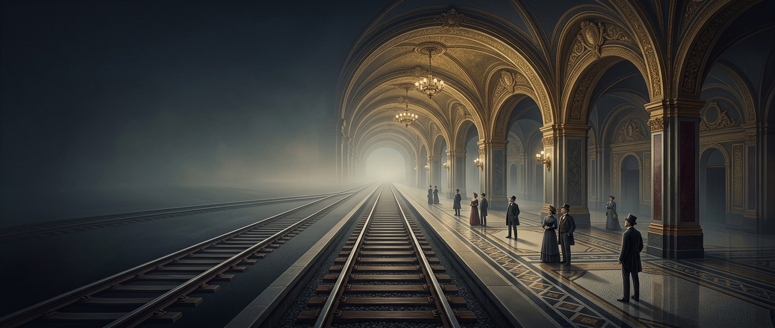 When train carriages were rolling mansions