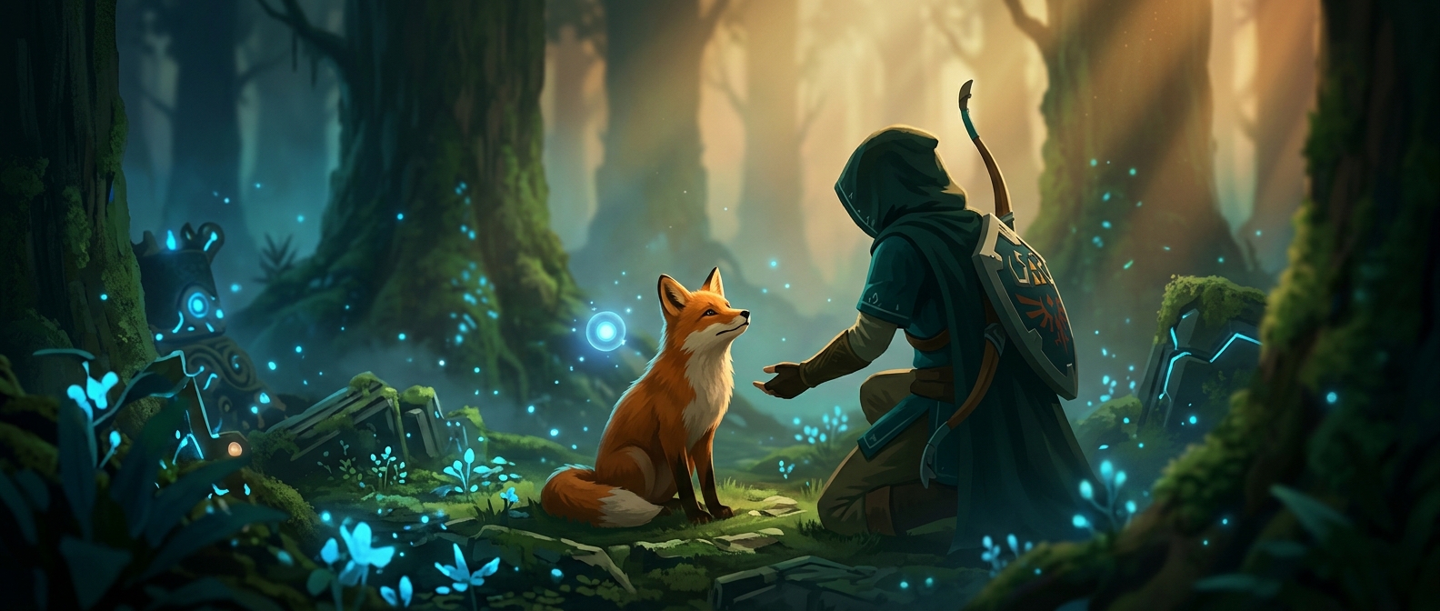 Лисы в Zelda Breath of the Wild наотрез отказываются атаковать