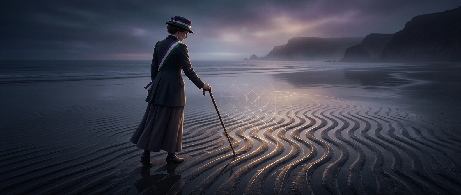 How Hertha Ayrton explained ripples in beach sand