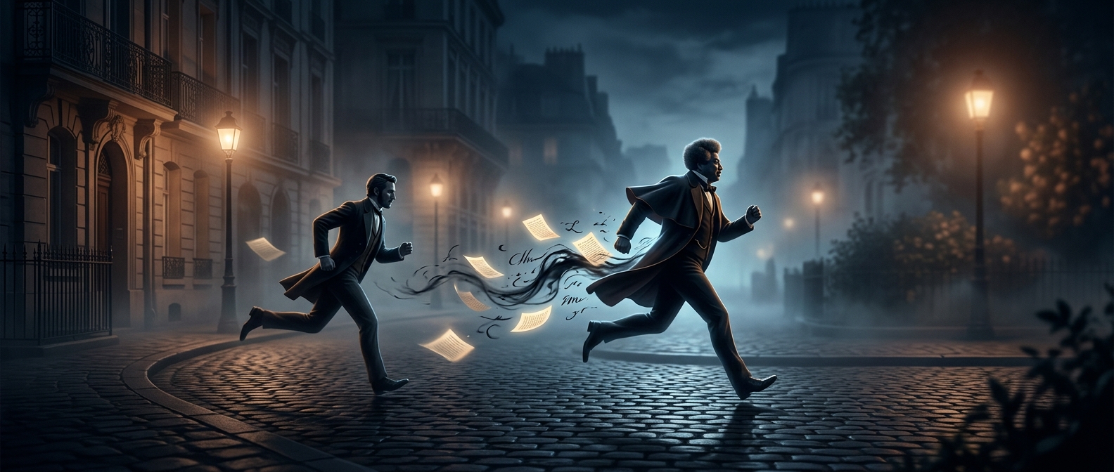 Alexandre Dumas raced his own ghostwriter