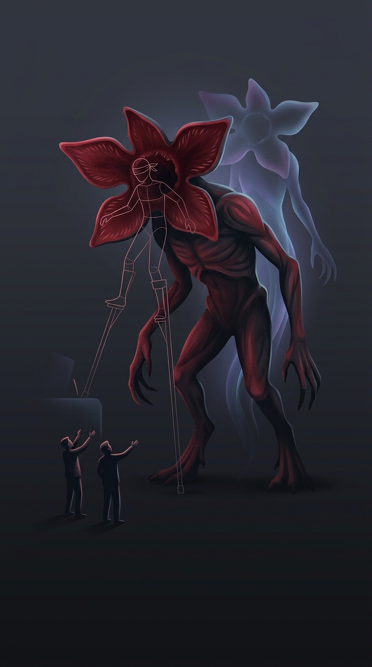 Duffer brothers originally used a heavily practical, terrifyingly realistic animatronic suit for the Demogorgon in the first season of Stranger Things to pay homage to the…