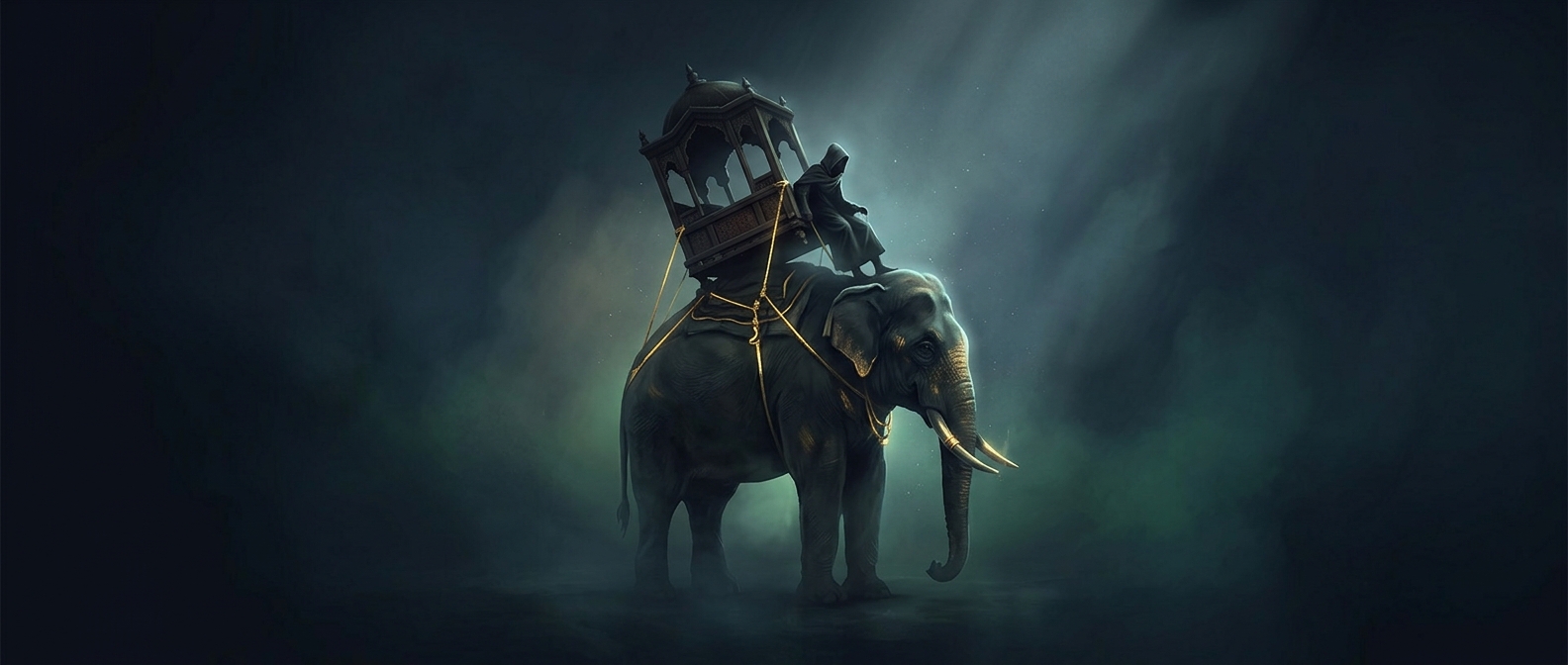 Why elephant riders sit where the animal sways most