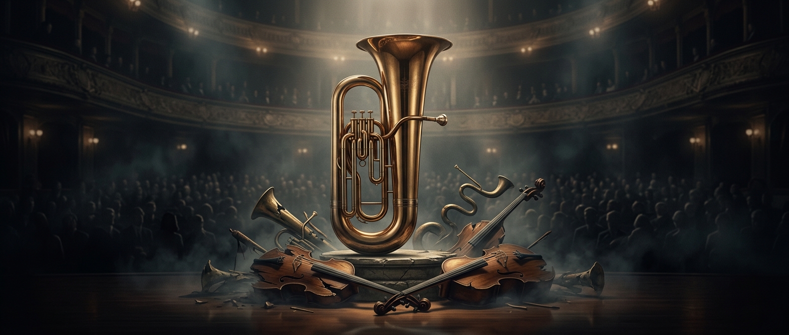 Tubas were strictly invented to replace unstable instruments