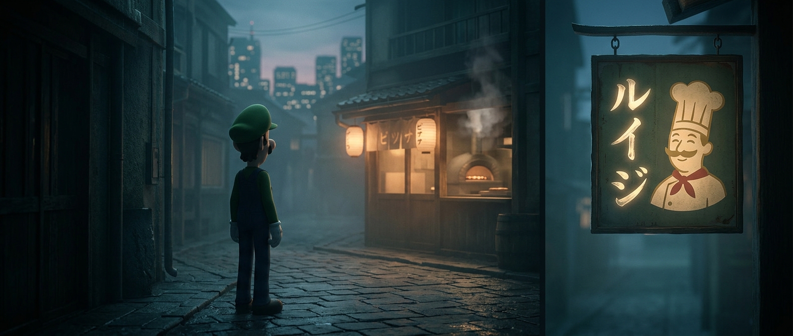 Why Luigi's name means “similar” in Japanese