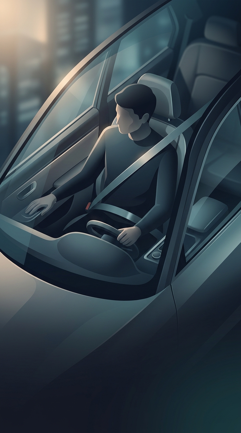 What shocking financial decision did Volvo make in 1959 immediately after inventing the modern three-point seatbelt?