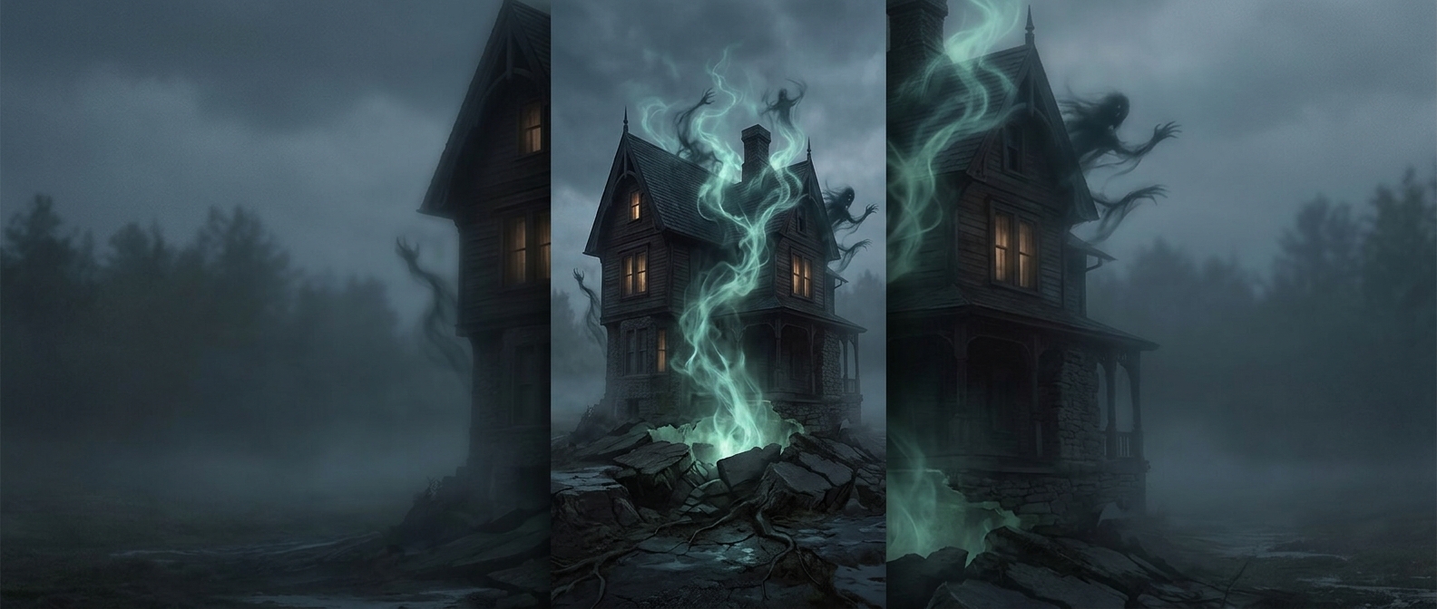 Poltergeist attacks are mostly settling house foundations