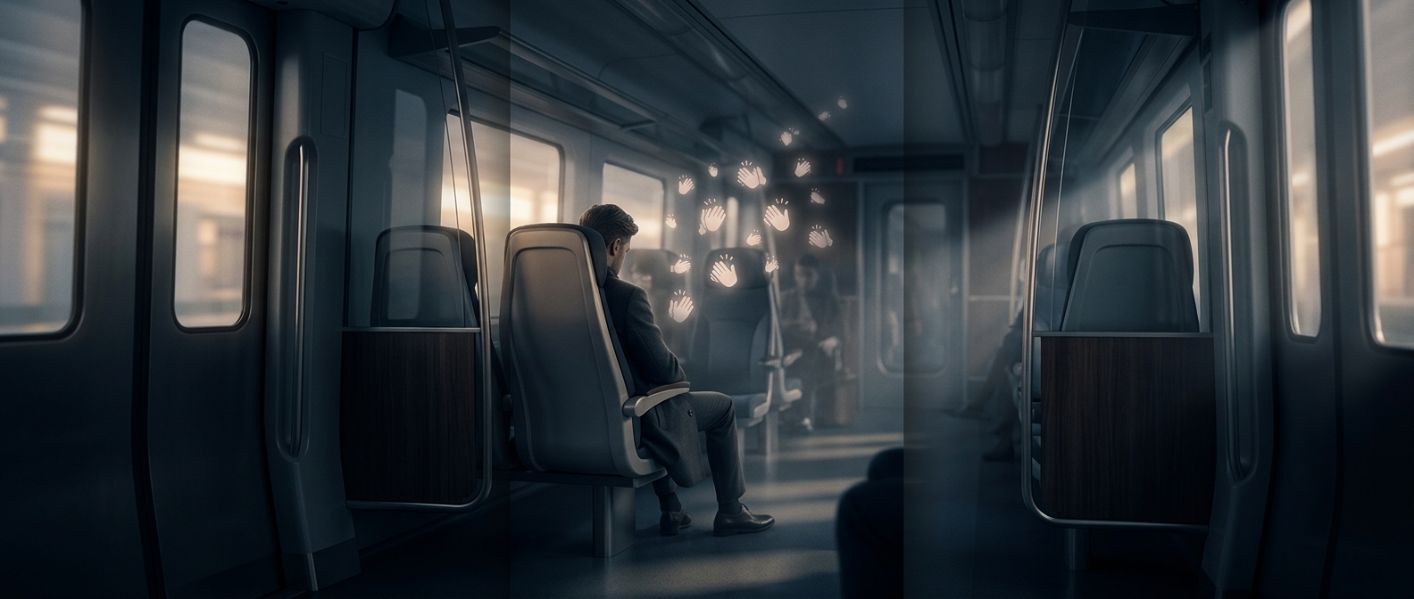 Why passengers clap when a train journey ends