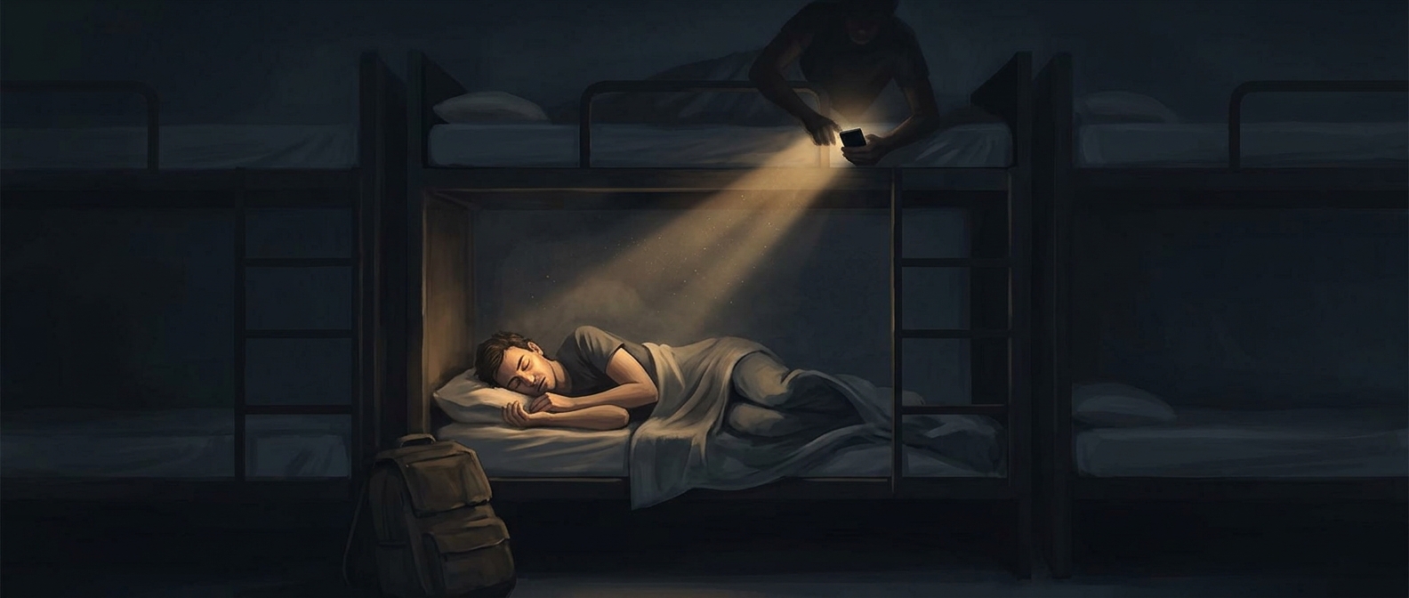 Dealing with terrible hostel dorm roommates