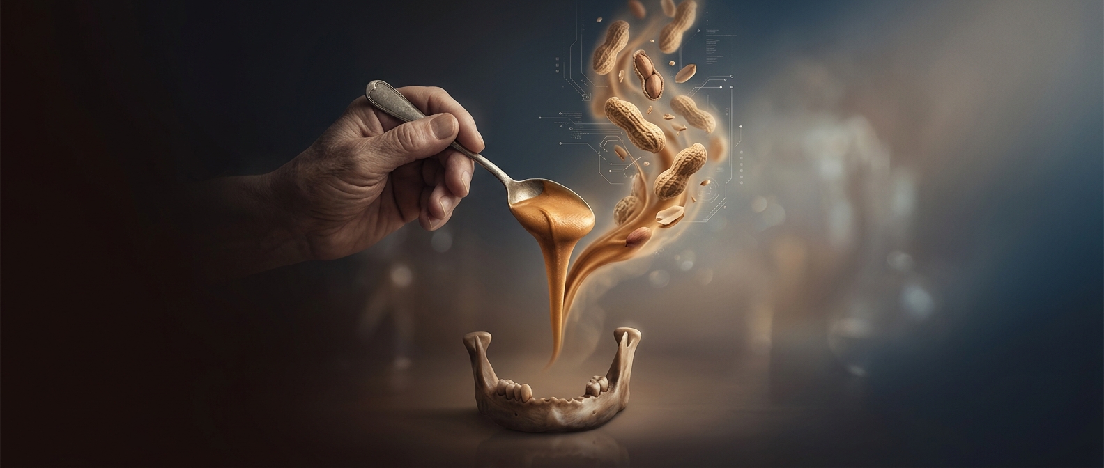 Peanut butter began as food for toothless patients