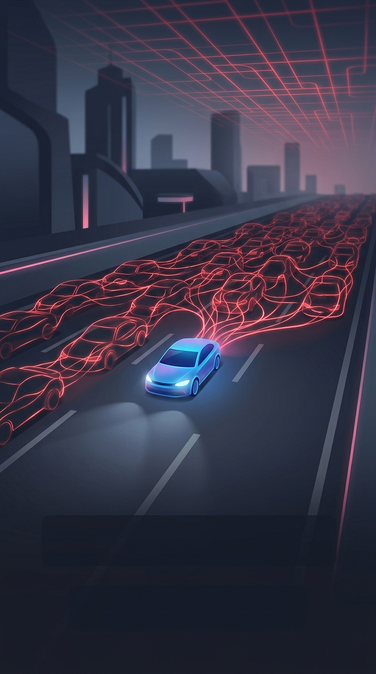 How does one driver strictly obeying the speed limit accidentally create huge traffic jams?