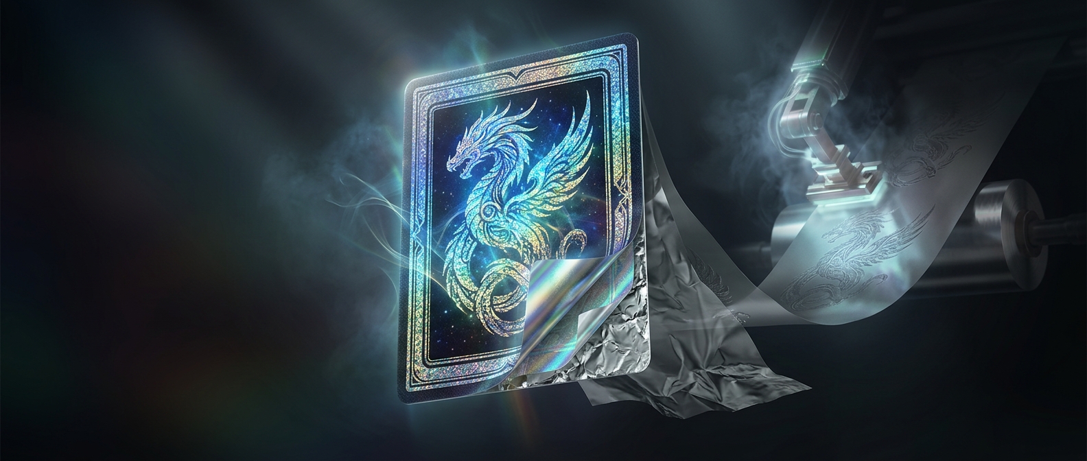 The cheap trick behind 'holographic' cards