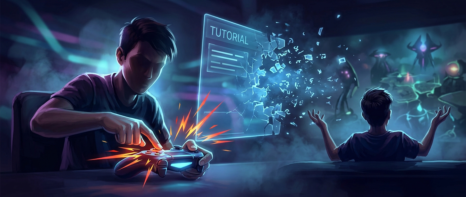 Skip the tutorial, blame the game