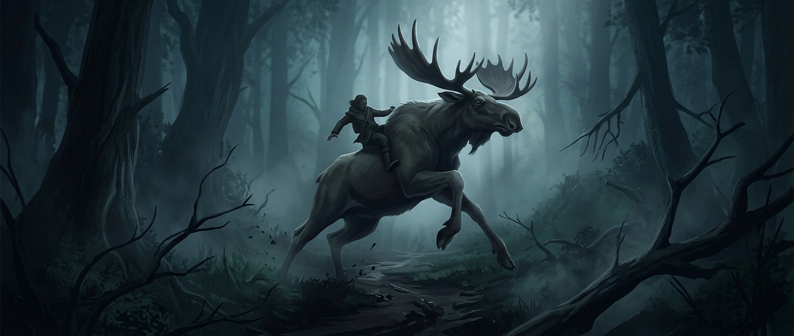 Why moose make terrible riding animals