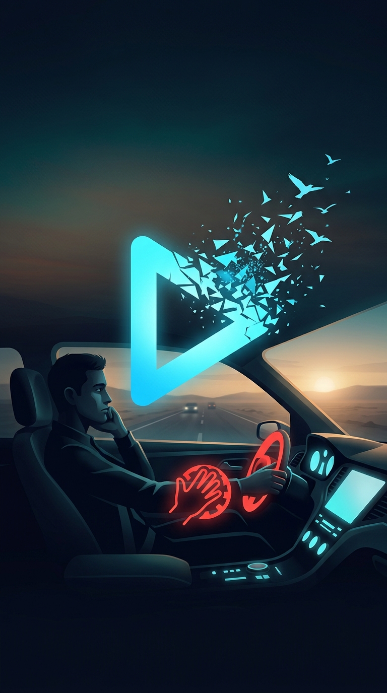 Studies prove that using cruise control on long highway trips actually makes you a far more dangerous driver.