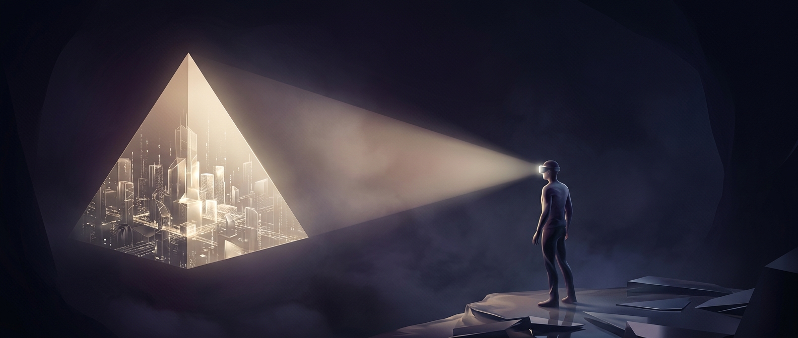 Frustum culling hides everything outside your field of view