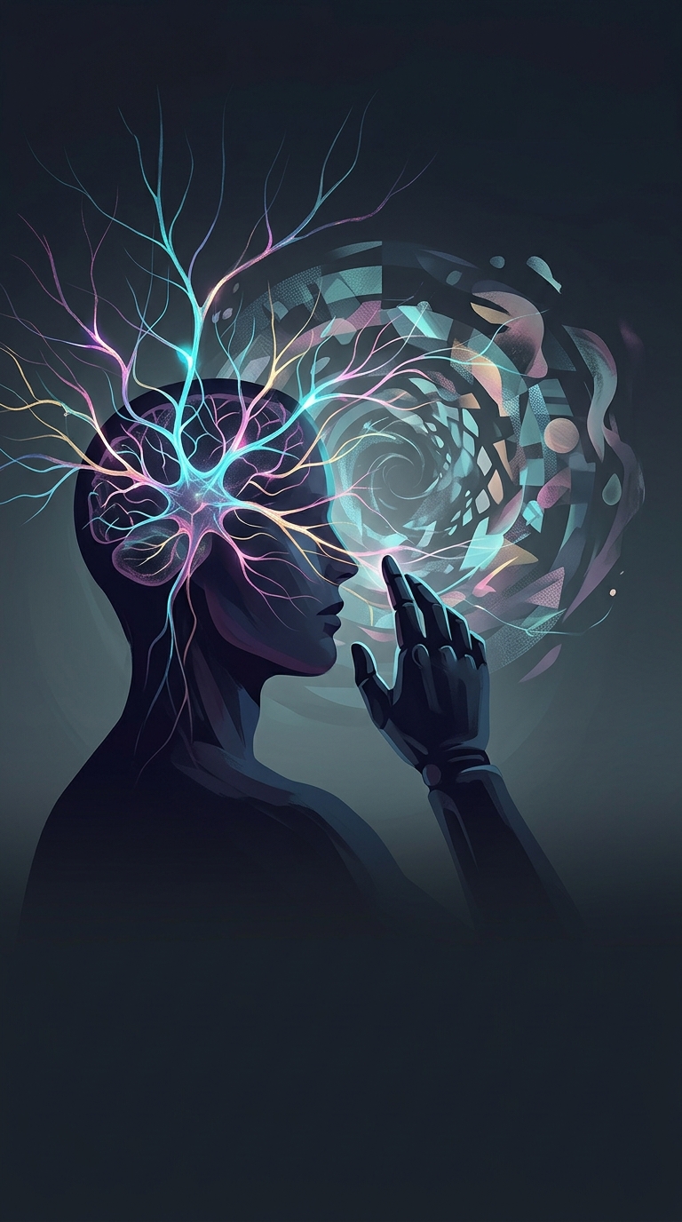 What bizarre phenomenon commonly happens to people when they start losing their eyesight?