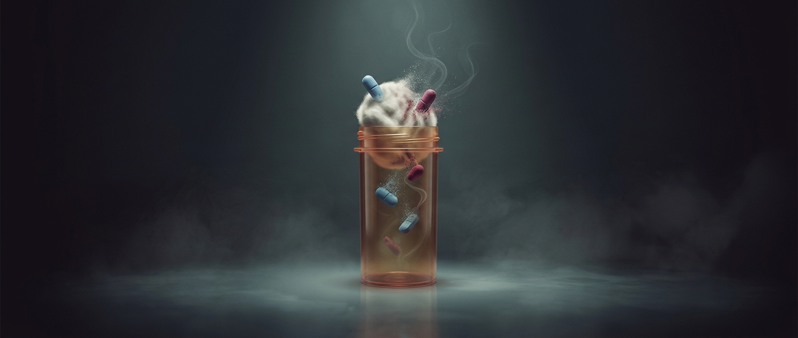 The cotton in pill bottles can damage what's inside