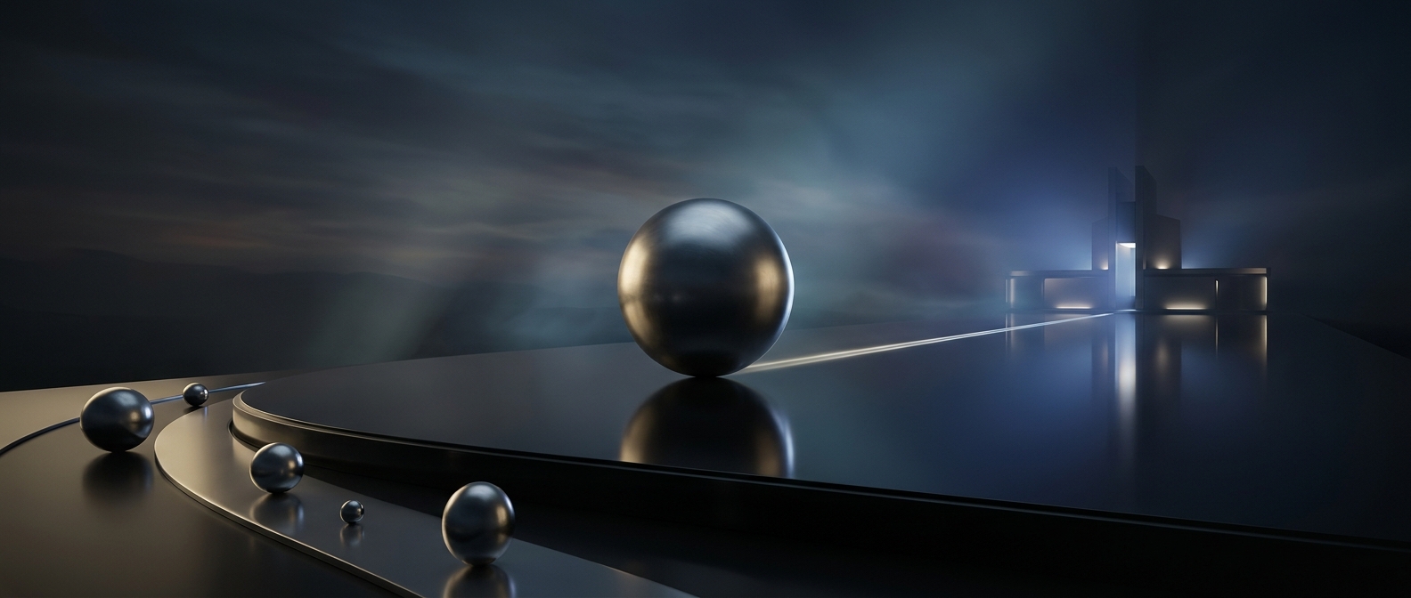 Metal spheres practically eliminate grinding friction