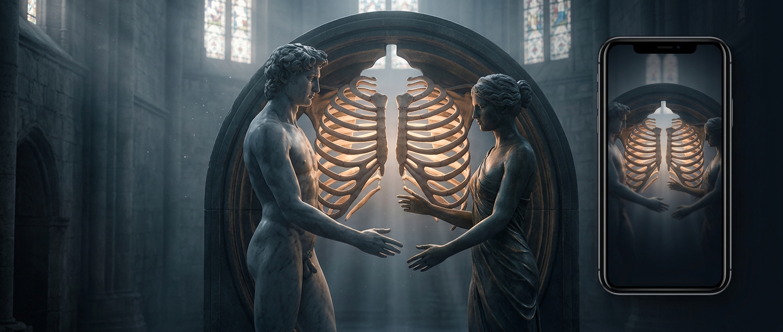 The Adam and Eve myth didn't change your rib count
