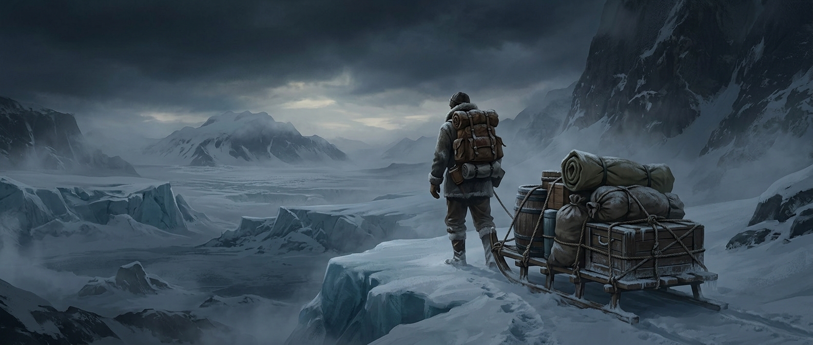 Voyage implies you brought your provisions