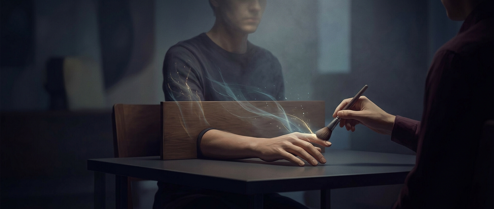 A Rubber Hand Can Feel Like Part Of Your Body