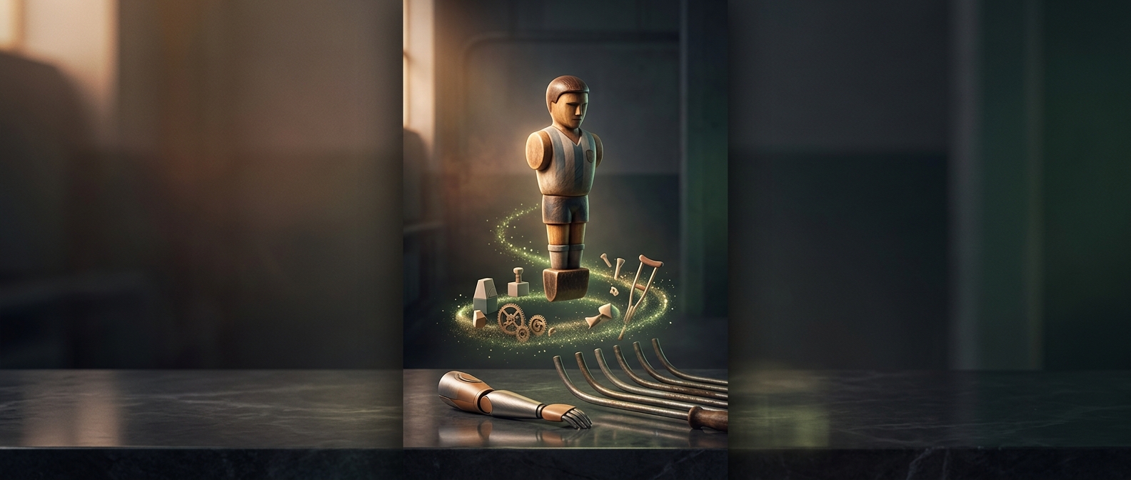 Foosball was invented for wounded soldiers