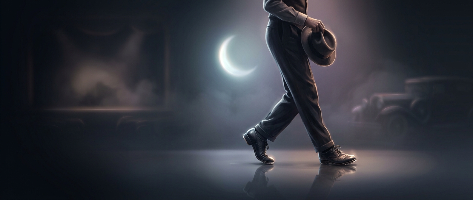 Bill Bailey debuted the moonwalk before Michael Jackson