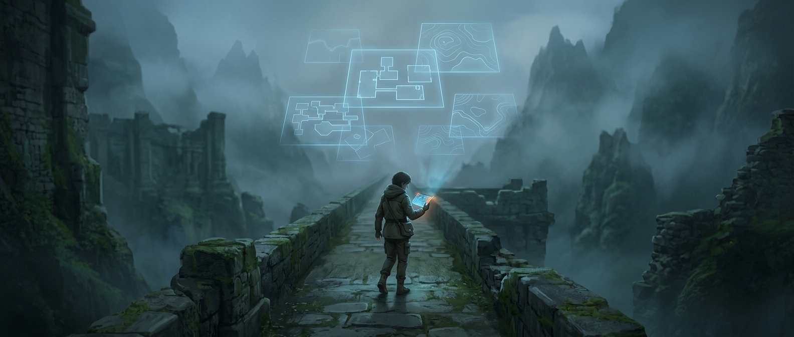 Why you keep checking the map while going straight
