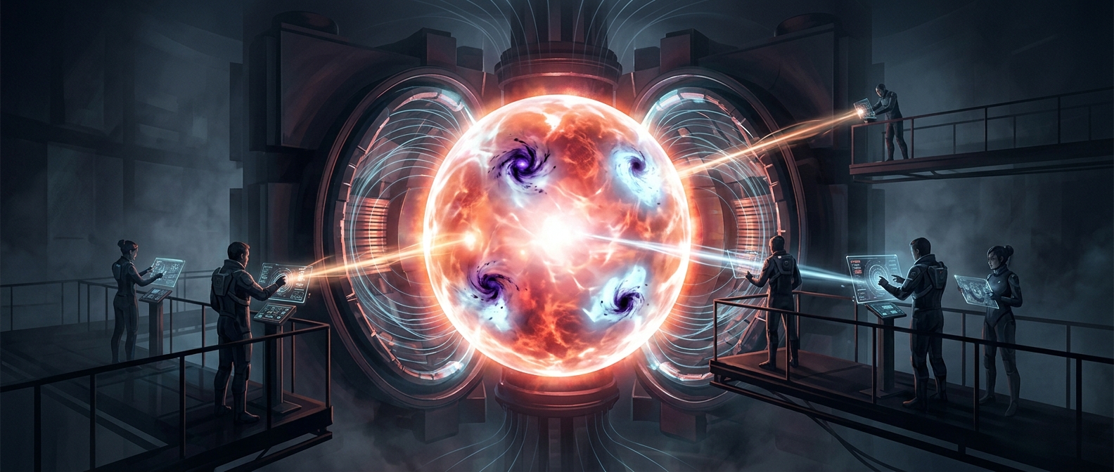 The magnetic tornadoes cooling ITER's artificial sun