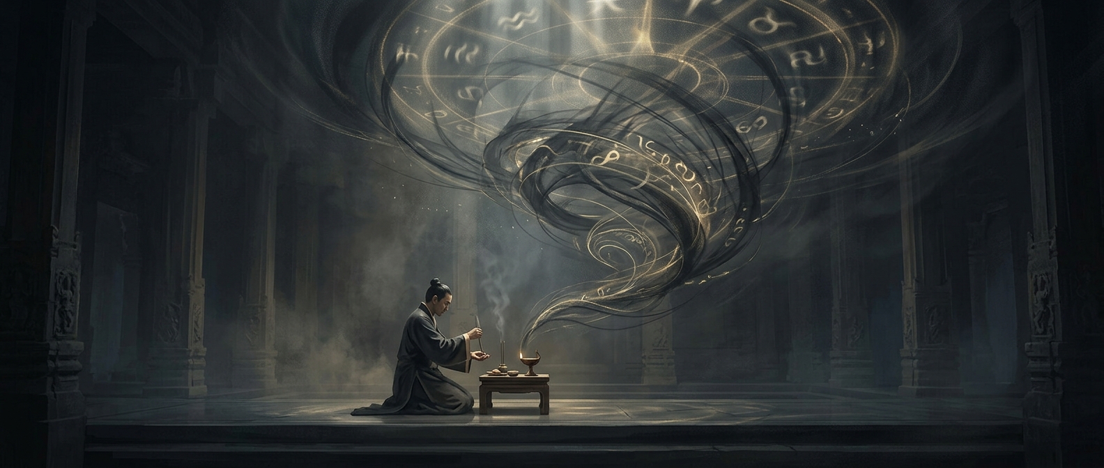 Deeply profound mystical concept of karma originally referred to completing terribly boring daily religious rituals