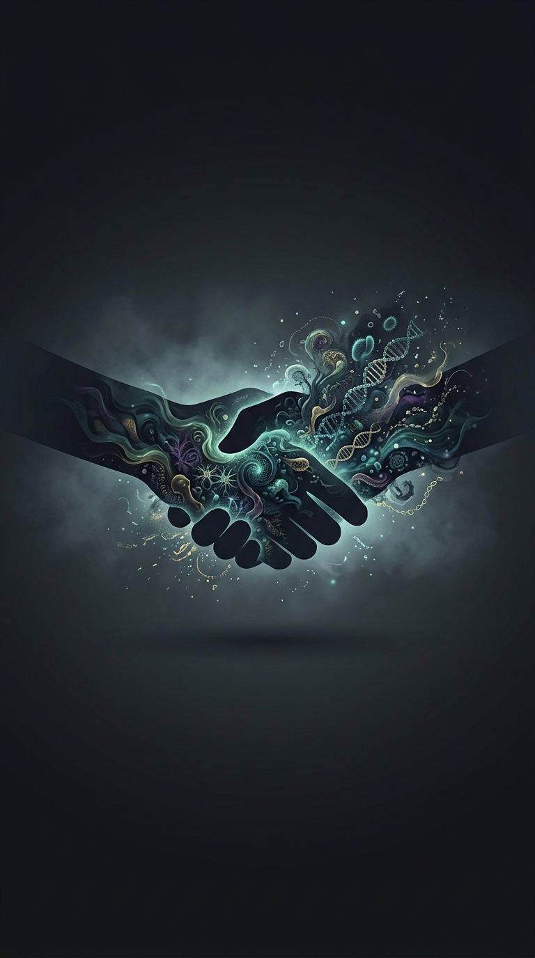 Standard professional handshakes transfer an astonishing amount of genetic material and millions of bacterial colonies between two individuals in less than three seconds;…